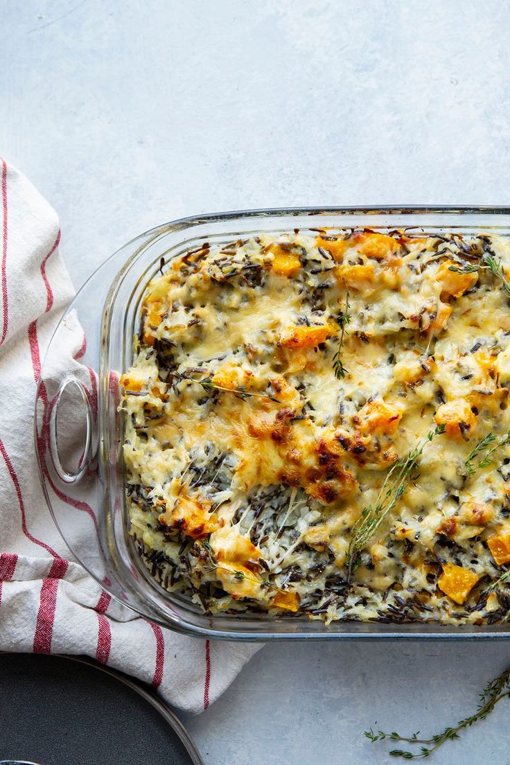 Why Butternut Chicken Wild Rice Casserole is Healthy & Hearty